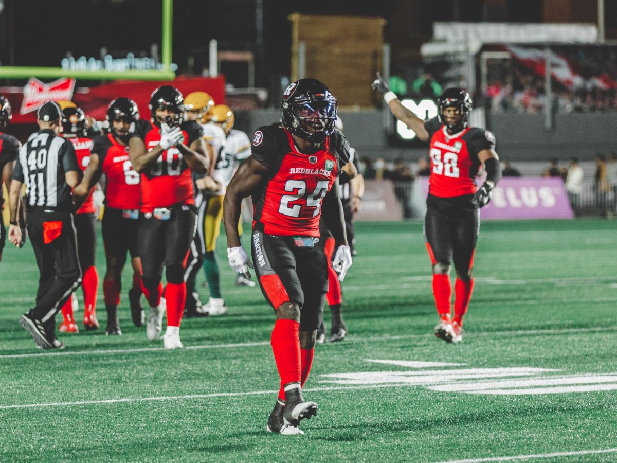 Ottawa Redblacks linebacker Micah Awe announces virtual event with his app, PurpleShift for Sunday November&nbsp;14th