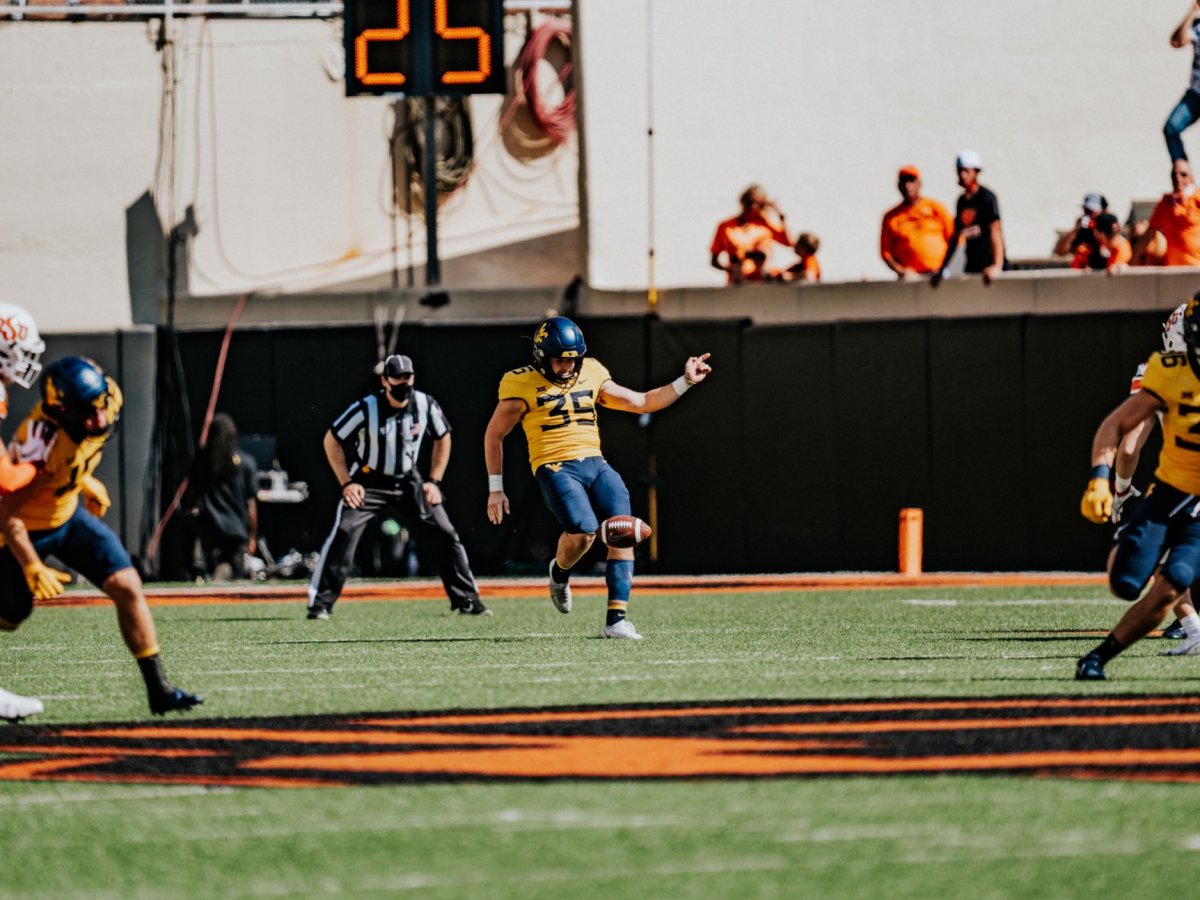 Sump Did It; West Virginia punter Tyler Sumpter is making a name for himself beyond the football&nbsp;field