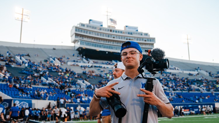 Watch the University of Memphis Tigers’ home opener through the eyes of JZ&nbsp;Media